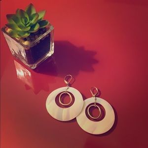 Genuine Mother of Pearl Earrings